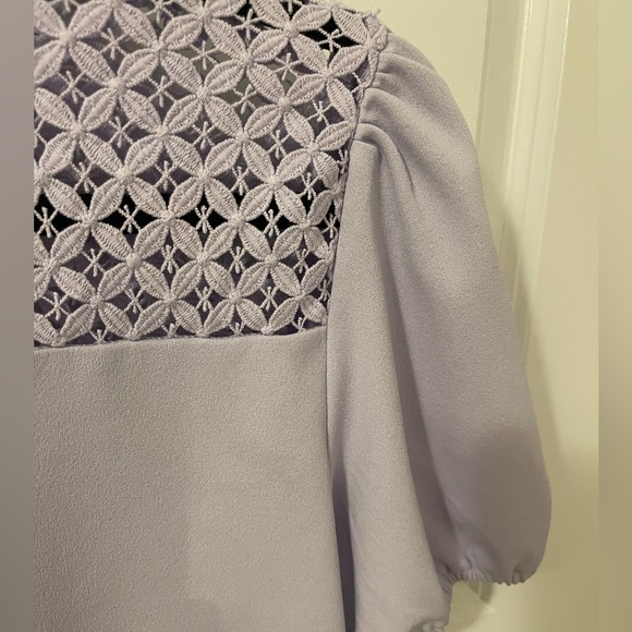 Ann Taylor Blouse, Size Small Petite, Lilac Purple, New With Tags - Picture 9 of 9